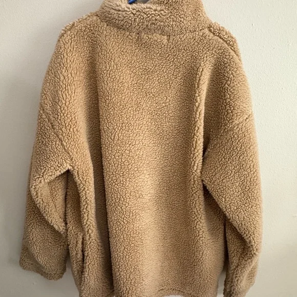 Forever 21 Tan Sherpa Jacket - Picture 2 of 3